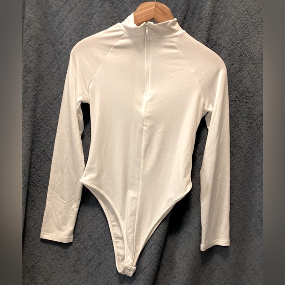 Tops - True white bodysuit — NWOT